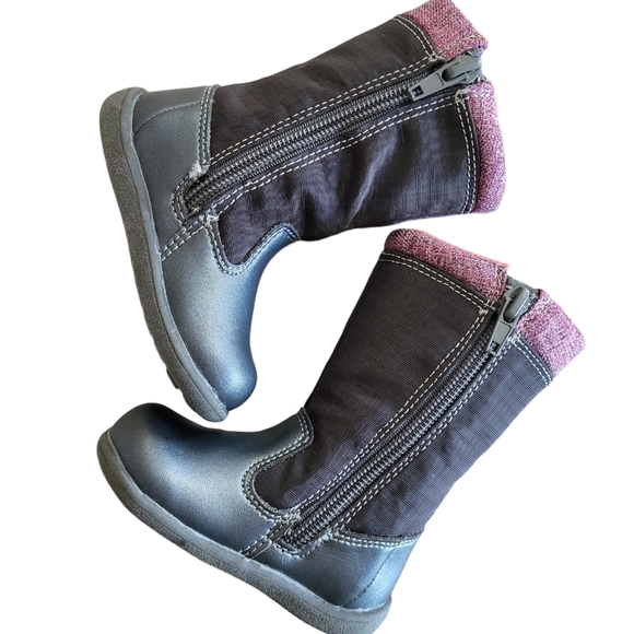 See Kai Run Waterproof Fall Girls rain Boots - Picture 3 of 6